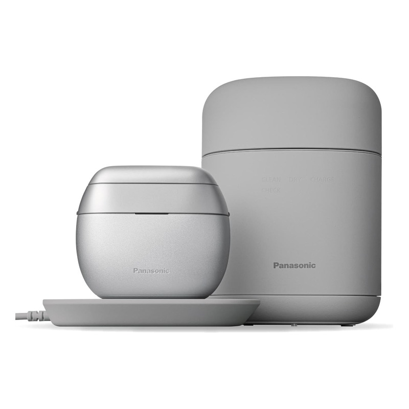 パナソニック ラムダッシュ パームインPRO 6枚刃 ES-P690U メタルシルバー 本体とパームインポッド